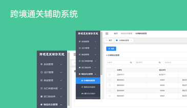 跨境通关辅助系统